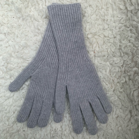 BANANA REPUBLIC CASHMERE GLOVES - Picture 1 of 2